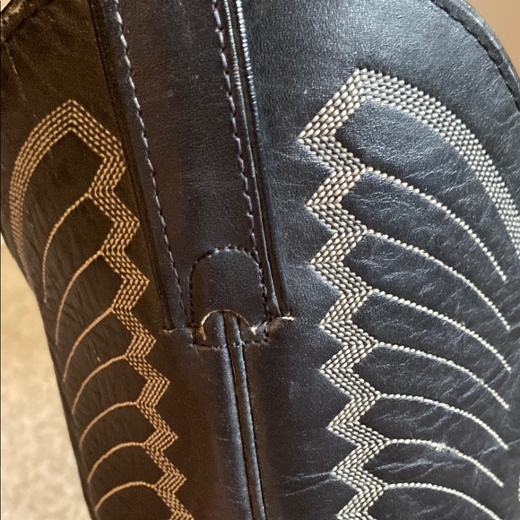 Black Western Cowboy Boots - Picture 3 of 10